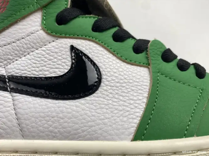 Rep Air Jordan Green 1 High DB4612-300 Lucky Retro 0531
